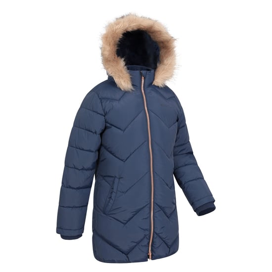 Mountain Warehouse Childrens/Kids Galaxy Water Resistant Padded Jacket (Navy) - Image 4
