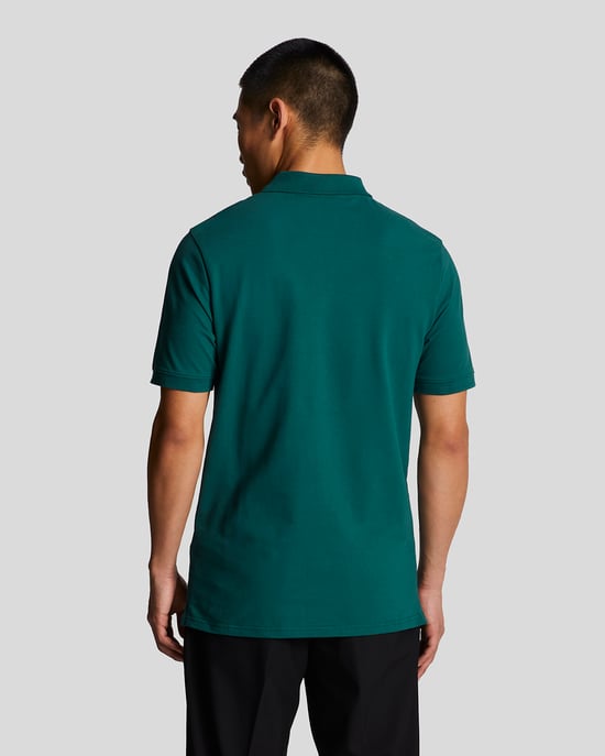 Lyle & Scott Polo liso verde malaquita - Image 3