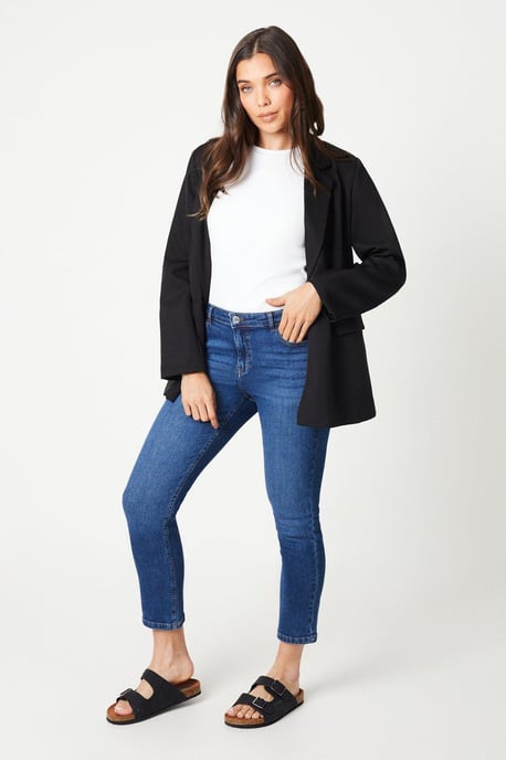 Petite Comfort Stretch Slim Jeans - Image 4