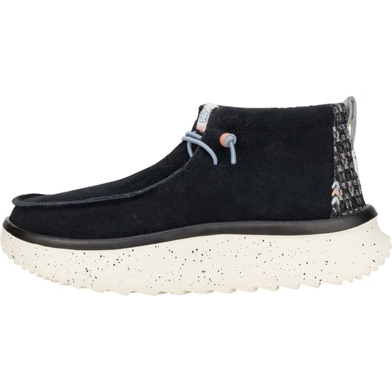 HEYDUDE Wendy Peak Hi Suede Women's Black Boots - Image 5