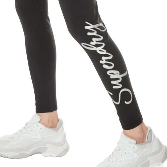 Leggings Superdry para mujer con gráfico de letras - Image 3