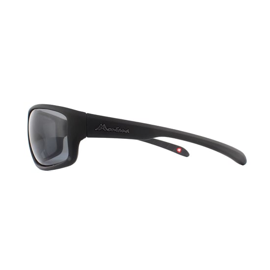 Montana Sunglasses SP313 Black Rubber Smoke Polarized