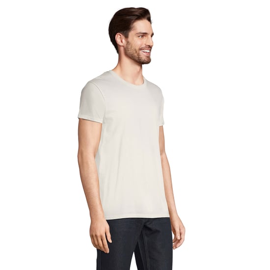 SOLS Mens Pioneer Organic Cotton T-Shirt (Off White) - Image 3