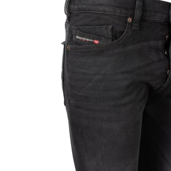 Diesel Tepphar-X Skinny Fit Black Jeans