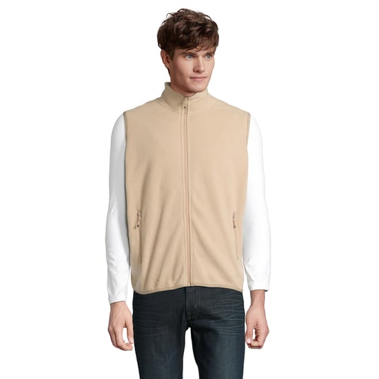SOLS Unisex Adult Factor Fleece Zipped Body Warmer (Rope) - Image 1
