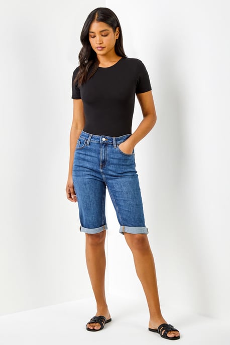 Essential Stretch Knee Length Shorts