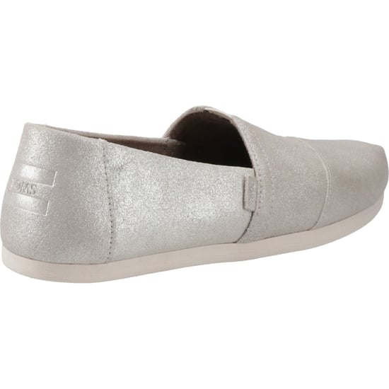 TOMS Alpargata with Cloudbound Leather Women's Silver Espadrilles - Image 2