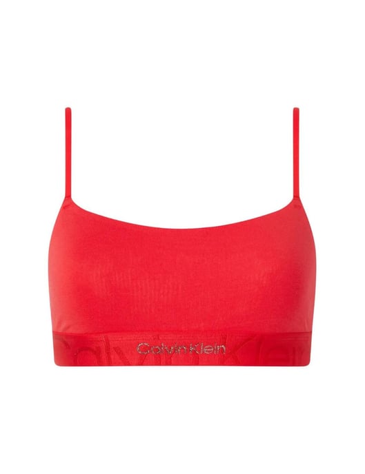 Calvin Klein Embossed Icon Holiday Bralette Bra