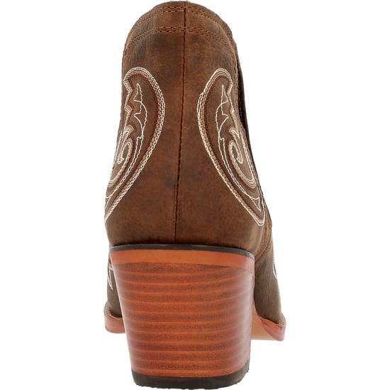 Durango Crush Leather Women's Coffee Boots - Image 2