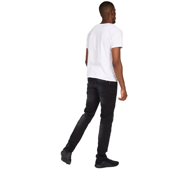 Crosshatch Mens Svelte Stretch Jeans (Black Wash) - Image 5