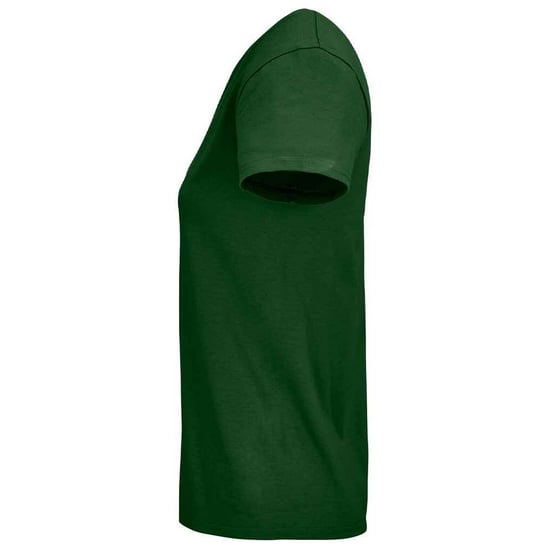 SOLS Womens/Ladies Pioneer Organic T-Shirt (Bottle Green) - Image 2