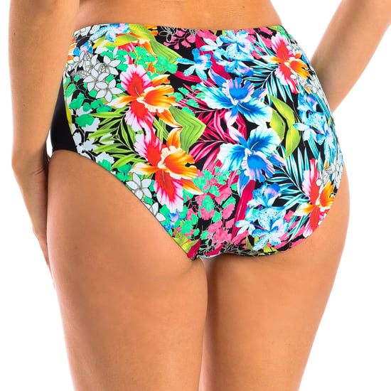 Women's high waisted bikini bottom W230959