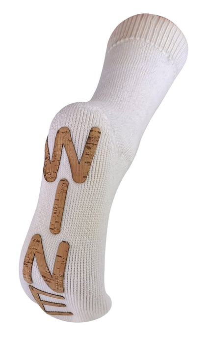 Señoras grueso forro polar térmico novedad vino suave zapatilla calcetines - Image 1