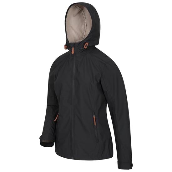 Mountain Warehouse Womens/Ladies Iona Soft Shell Jacket (Black) - Image 5