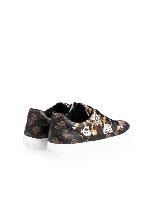 Guess Zapatilla Lusey Mujer Negro - Image 3