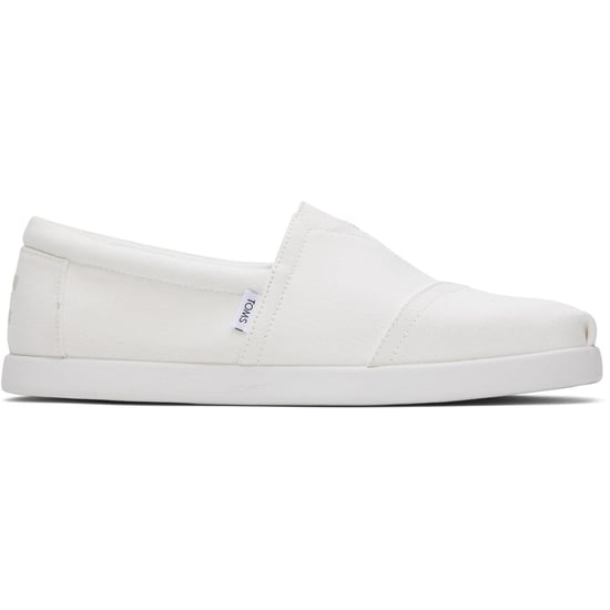 TOMS Alpargata Forward 100% Cotton Men's White Espadrilles - Image 5