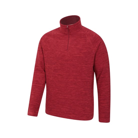Mountain Warehouse Mens Snowdon II Fleece Top (Dark Red)