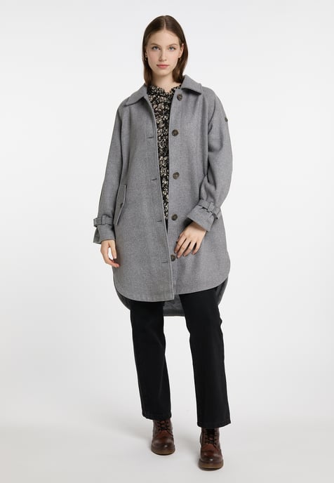 DreiMaster Vintage Wool Blend Transition Coat tuxe - Image 4