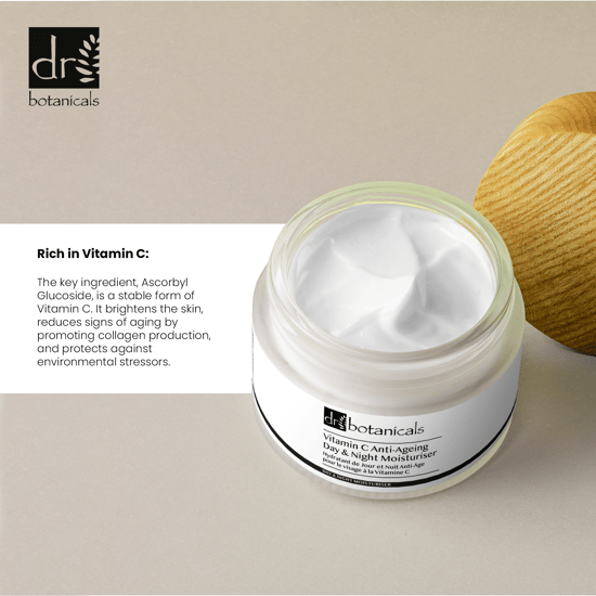 Dr Botanicals Vitamin C Anti-Ageing Day and Night Moisturizer 50ml