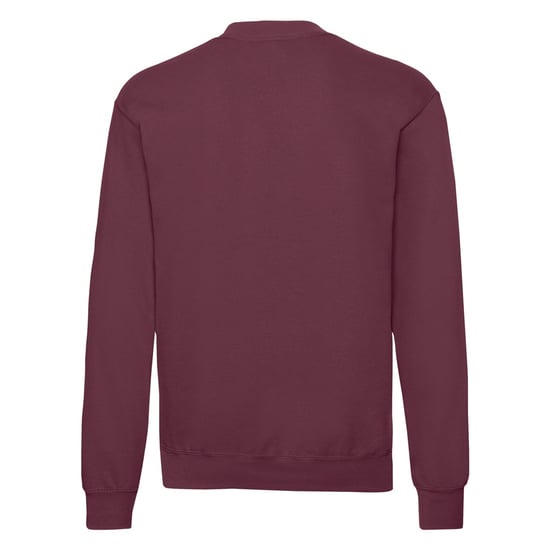 Fruit of the Loom Unisex Adult Classic Drop Shoulder Sweatshirt (Burgundy) - Image 2