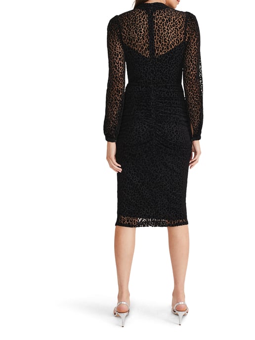 Capriana Leopard Burnout Dress