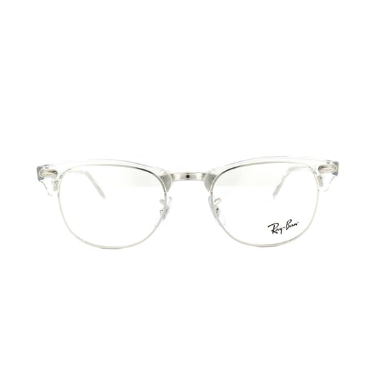 Montura de Gafas Ray-Ban 5154 Clubmaster 2001 Cristal Plateado - Image 1