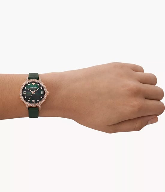 Emporio Armani Cleo Women's Green Watch AR11577