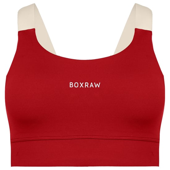 Sujetador deportivo rojo para mujer Alicia de BoxRaw - Image 1