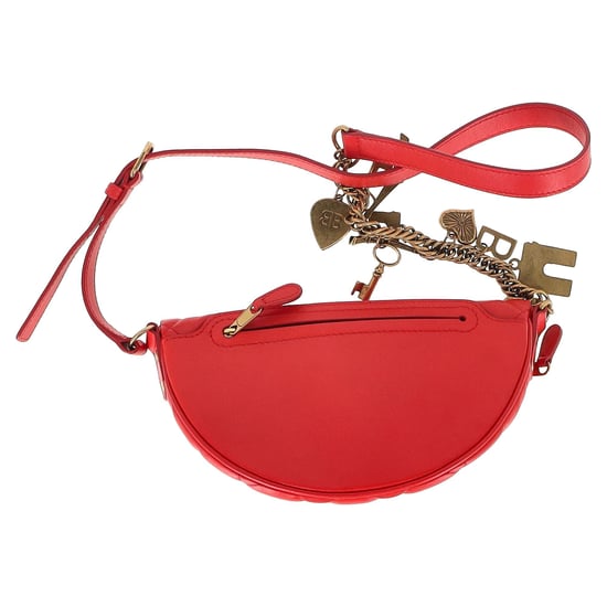 Balenciaga Quilted XXS Souvenier Charms Belt Bag in Red Leather - Image 2