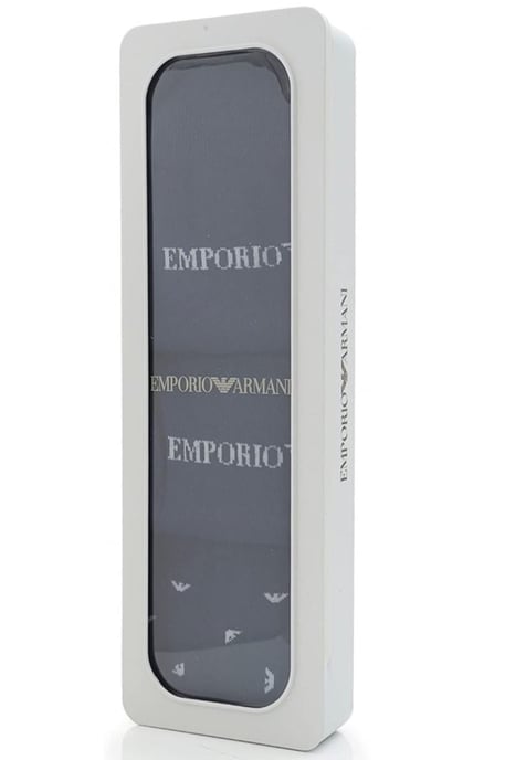 Emporio Armani Set de Regalo de 3 Pares de Calcetines para Hombre en Azul Marino - Image 3
