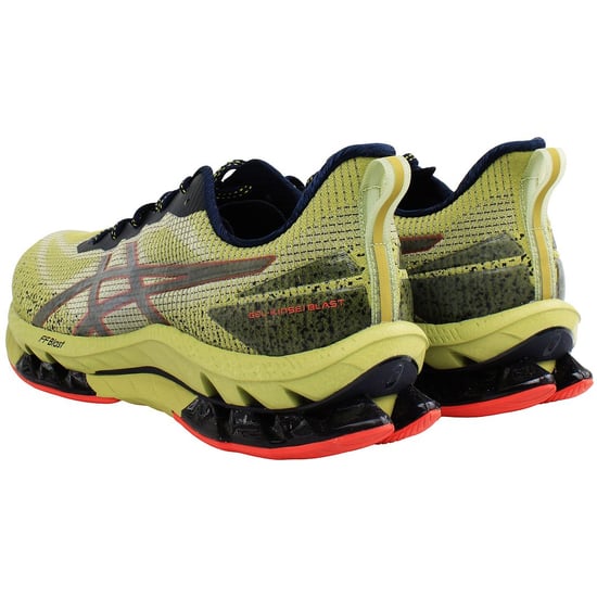 Asics Gel-Kinsei Blast LE 2 Hombre Verde Entrenadores - Image 3