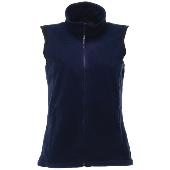 Regatta Womens/Ladies Haber II 250 Series Anti-pill Fleece Bodywarmer / Sleeveless Jacket (Dark Navy)