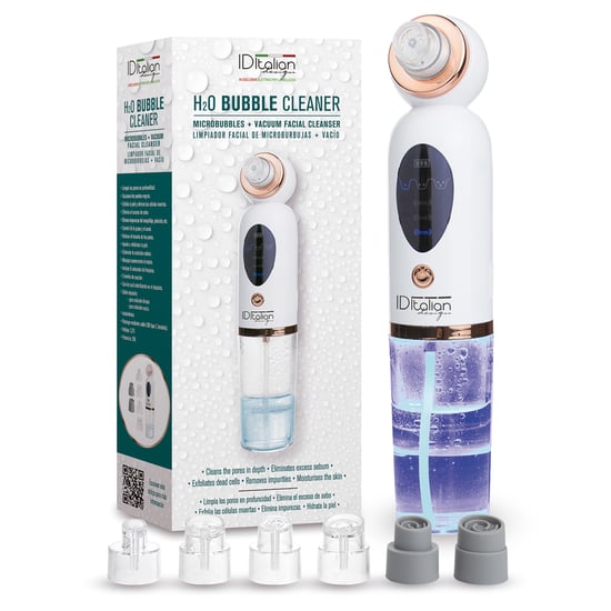 Italian Design H2O Purifying Bubbles, Microbubbles + Vacuum Facial Cleanser