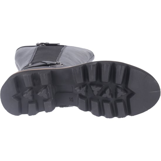 Pod Aleena Leather/Textile Women's Black Boots - Image 3