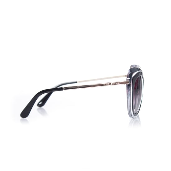 Oversized Black on transparent sunglasses - Image 4