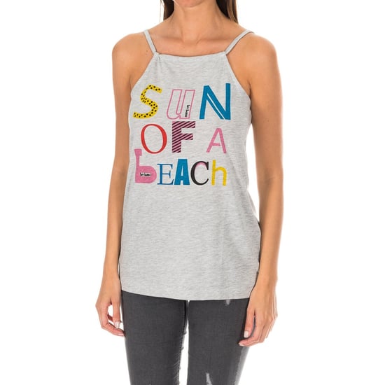 Women's oval neck thin strap top ADM0104