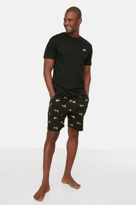 Trendyol Men's Crew neck Pajama Set - Image 1