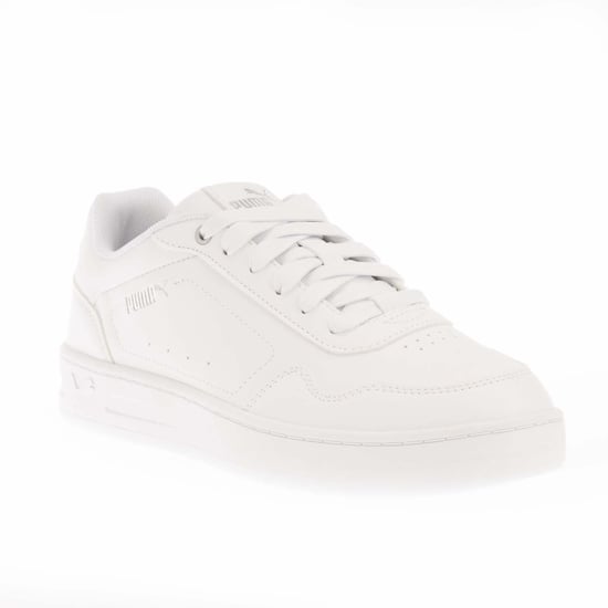 Women's Puma Court Classy Trainers in White - Image 2
