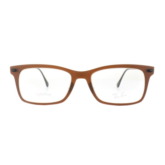 Montura de Gafas Ray-Ban RX 7039 5450 Marrón Mate Oscuro Hombre Mujer 53mm - Image 1