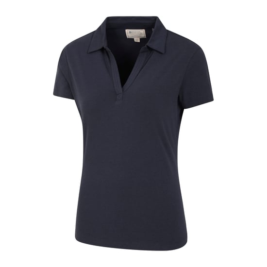 Mountain Warehouse Womens/Ladies UV Protection Polo Shirt (Navy) - Image 2