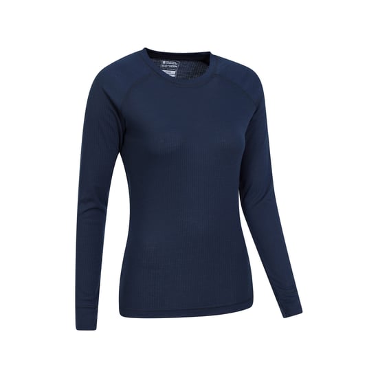 Mountain Warehouse Womens/Ladies Talus Long-Sleeved Top (Navy) - Image 2