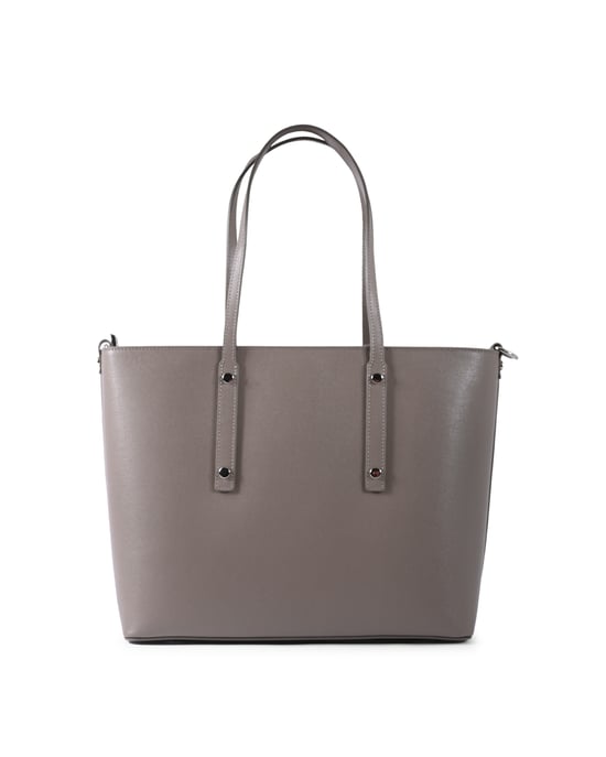 Bolso de mano para mujer V Italia CB1070 Saffiano Taupe - Image 3