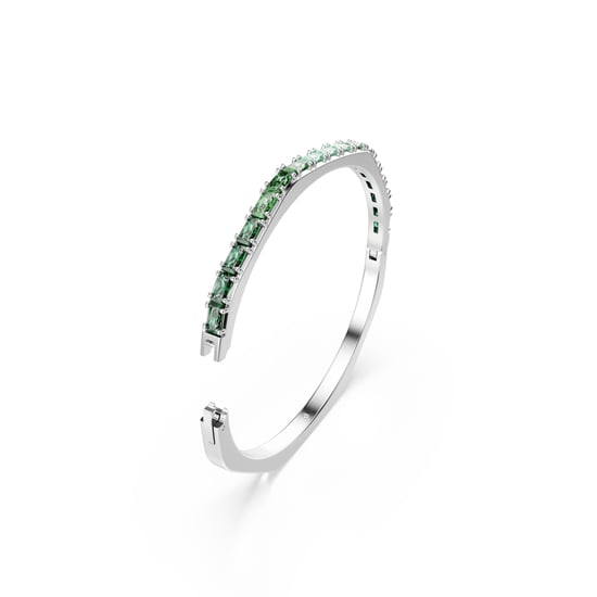 Swarovski 'Matrix Baguette' Women's Base Metal Bracelet - Silver 5705785 - Image 3