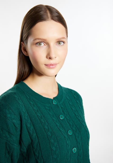 Mymo Cardigan women dark green - Image 5
