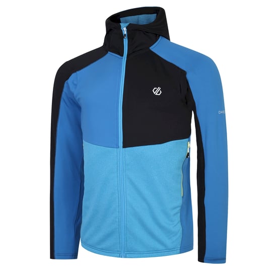 Dare 2B Mens Assimilate Core Stretch Hooded Midlayer (Deep Water/Wave Ride/Green Algae/Black)