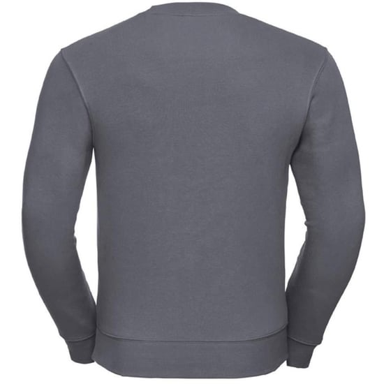 Russell Mens Authentic Sweatshirt (Slimmer Cut) (Convoy Grey) - Image 2