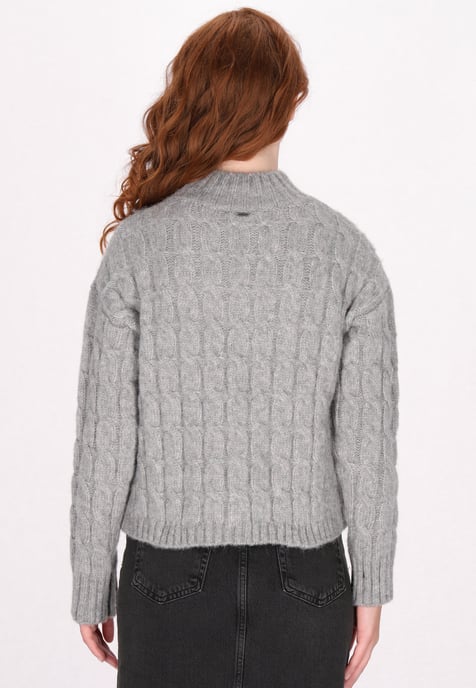 Dreimaster Pullover women Grey melange - Image 4