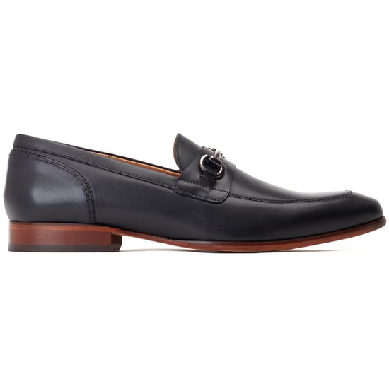Base London Russo Leather Men's Black Loafers - Image 5