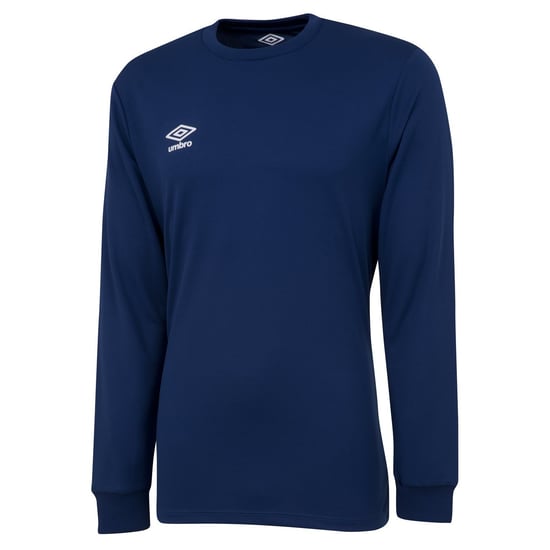 Umbro Mens Club Long-Sleeved Jersey (Navy)