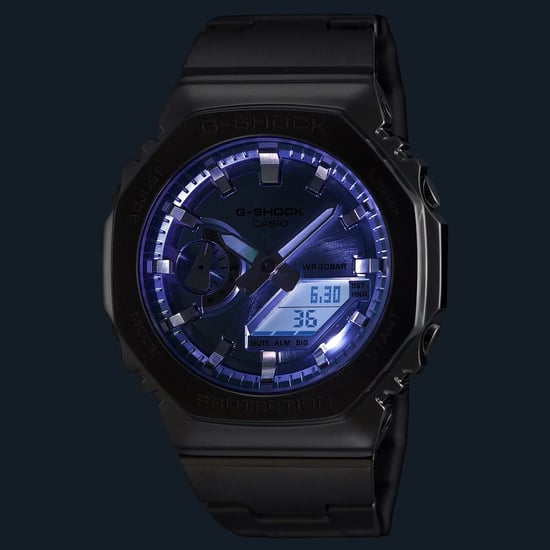 Reloj de Hombre Casio G-Shock Plateado GM-2110D-3AER - Image 4